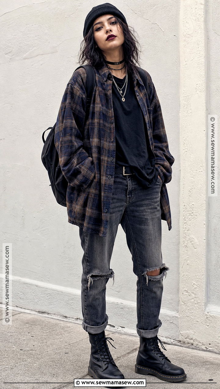 Quick 1990s Grunge Costume - 30 quick costumes