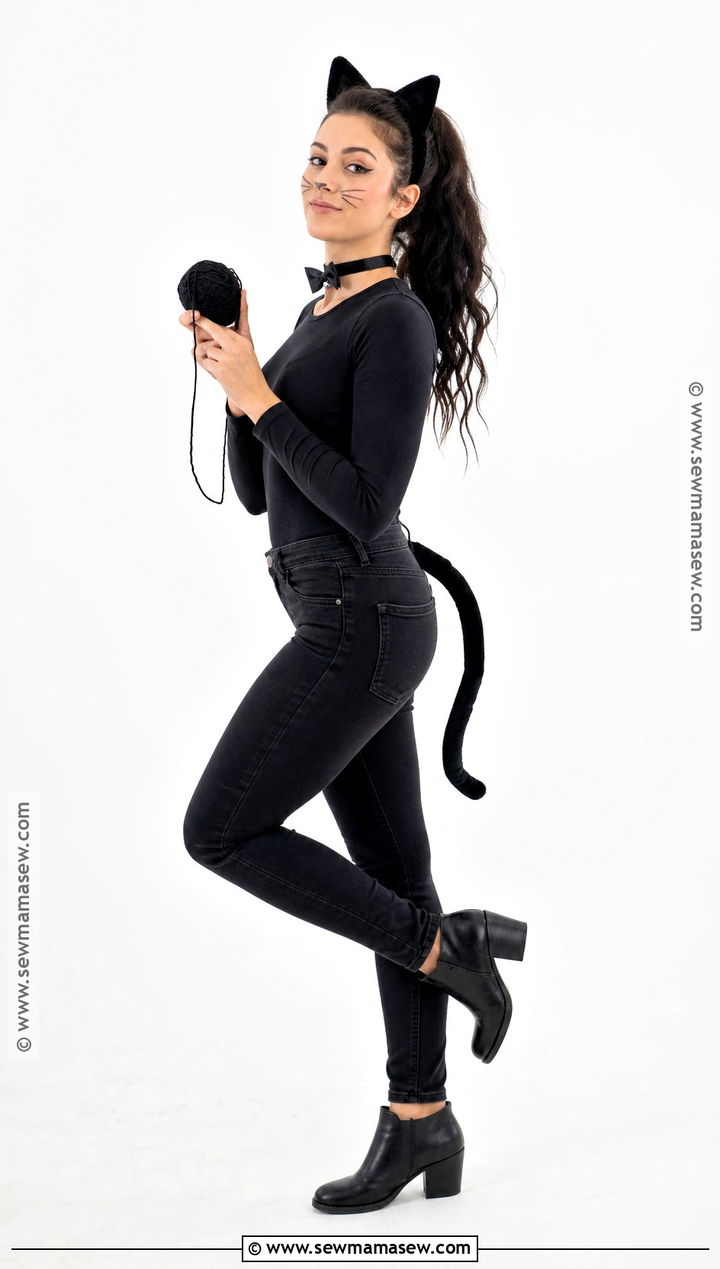 Quick Black Cat Costume - 30 quick costumes