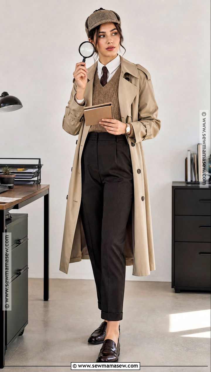 Quick Detective Costume - 30 quick costumes