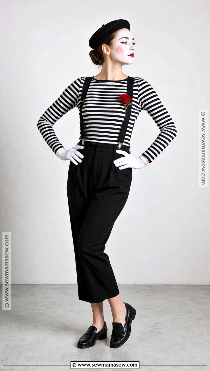 Quick Mime Costume - 30 quick costumes