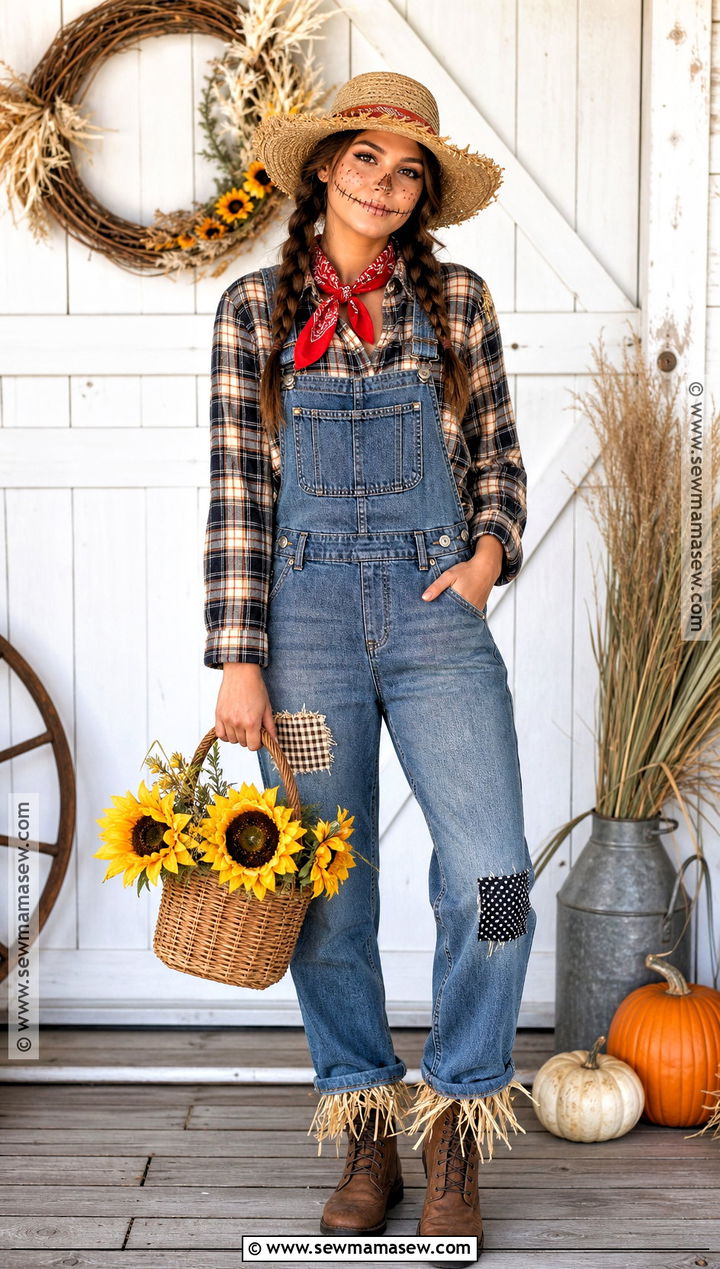Quick Scarecrow Costume - 30 quick costumes