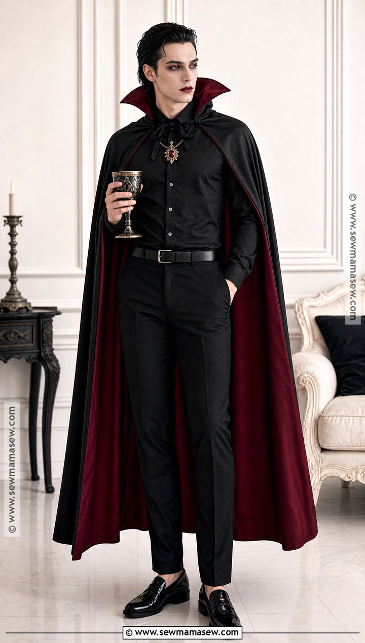 Quick Vampire Costume - 30 quick costumes