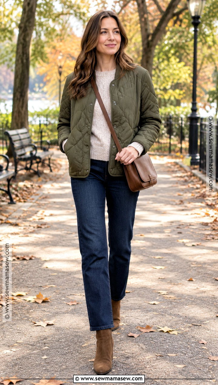 Quilted Fall Jacket Outfit - 15 fall jackets 2026