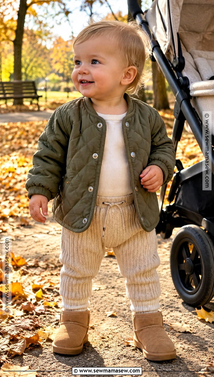 Quilted Jacket Baby Fall Outfit - 25 baby fall outfits