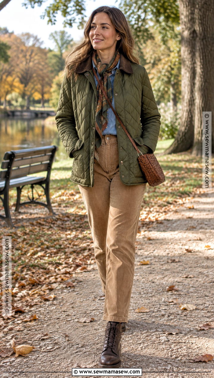 Quilted Jacket With Corduroy Pants - 15 fall 2026 jackets
