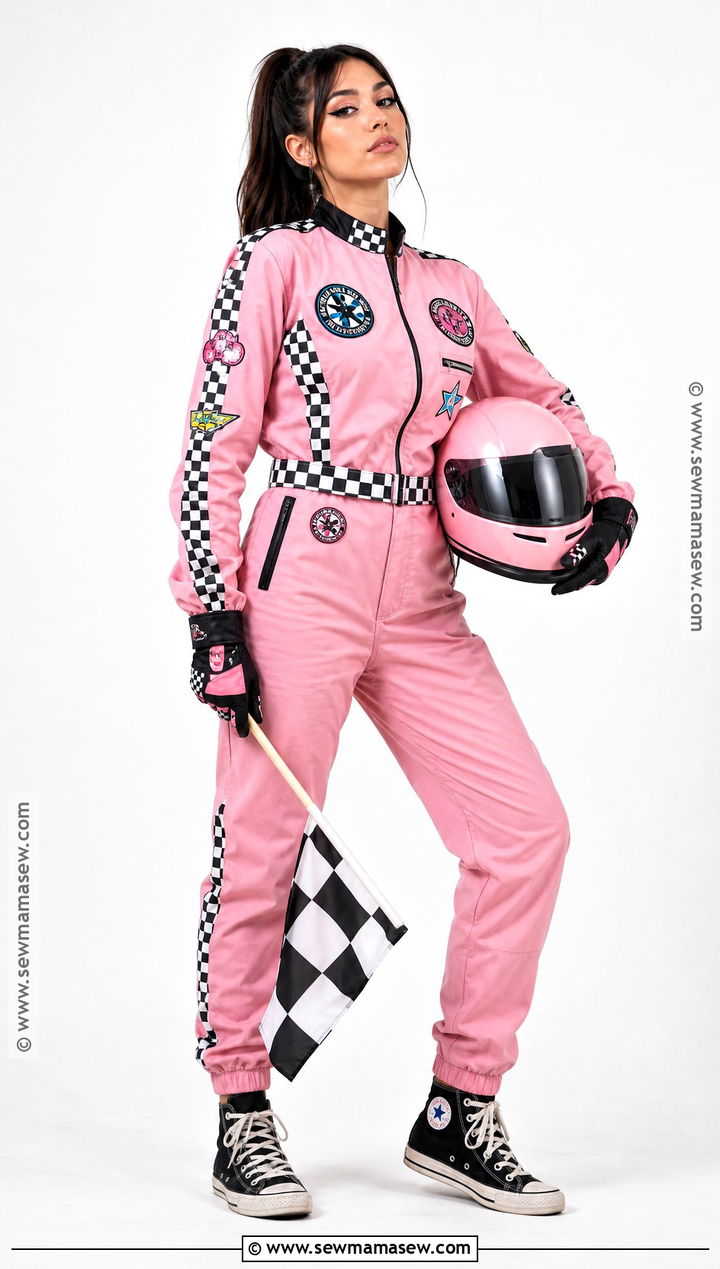 Race Car Driver Barbie Costume - 50 barbie costume ideas