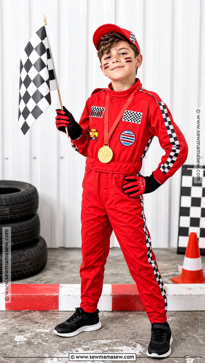 Race Car Driver Boy Costume - 35 boy costumes