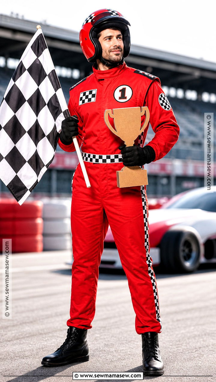 Race Car Driver Costume - 40 men costume ideas