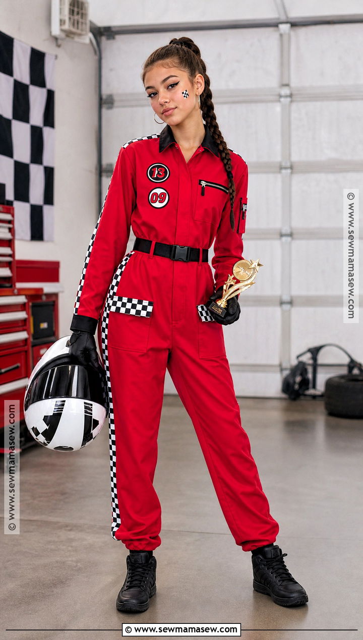Race Car Driver Costume - 40 teen halloween costumes