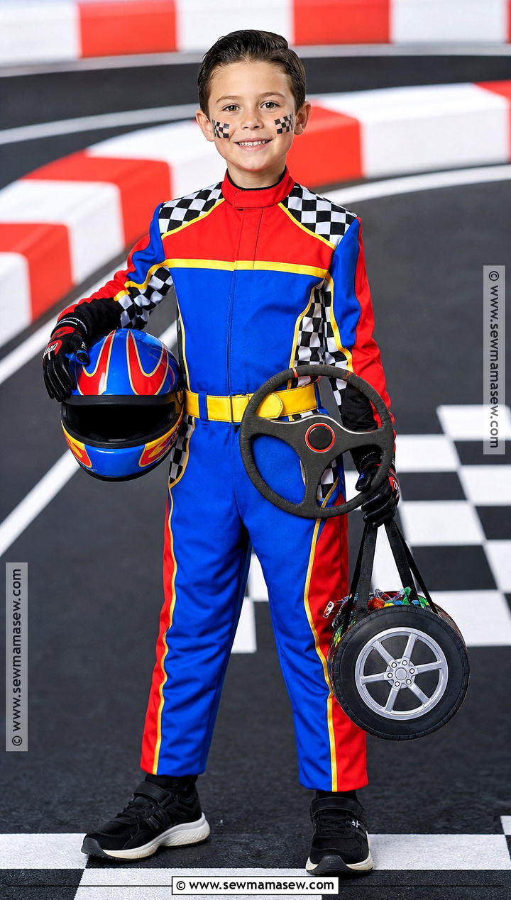 Race Car Driver Costume - 45 boy halloween costumes
