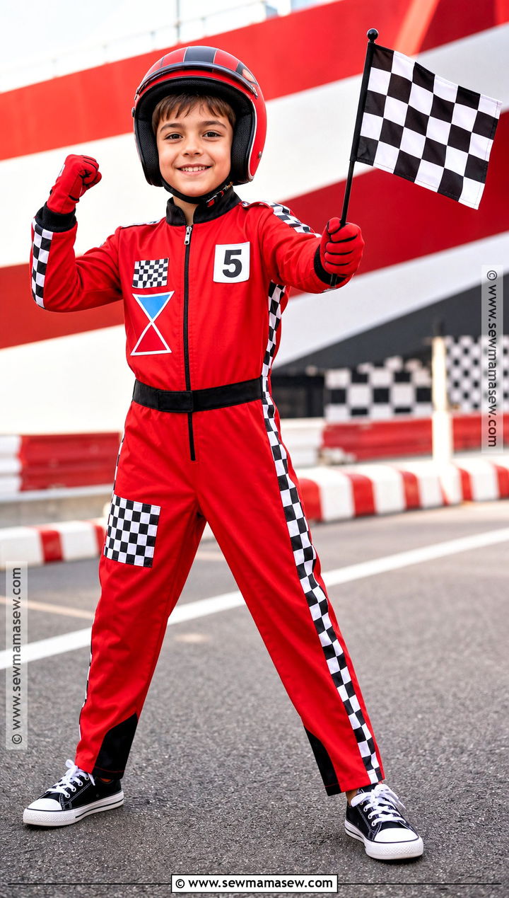 Race Car Driver Costume For Boys - 35 kids halloween costumes for boys