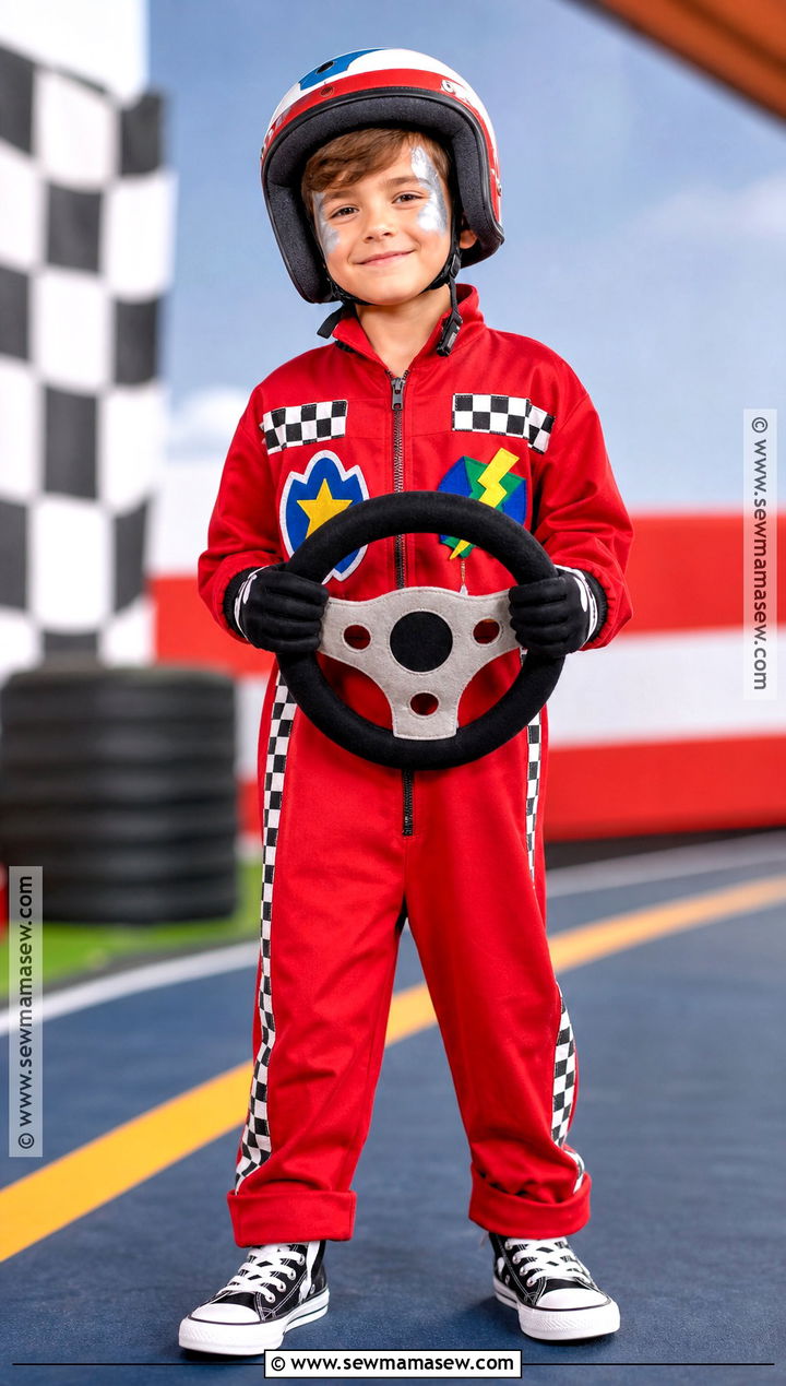 Race Car Driver Costume for Boys - 30 costumes for boys