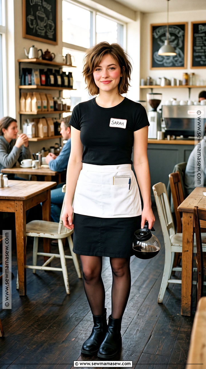 Rachel Green Waitress Costume - 40 90s costume ideas