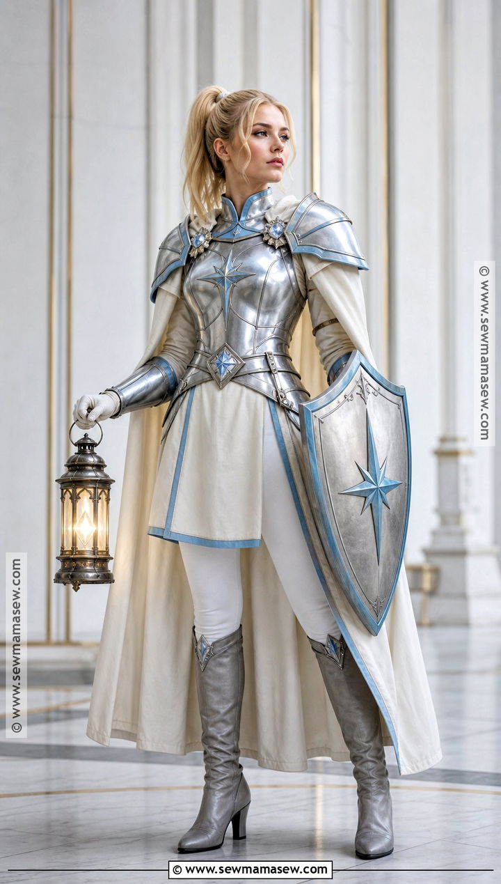 Radiant Guardian Knight Costume - 35 Knight Costume Ideas for Women