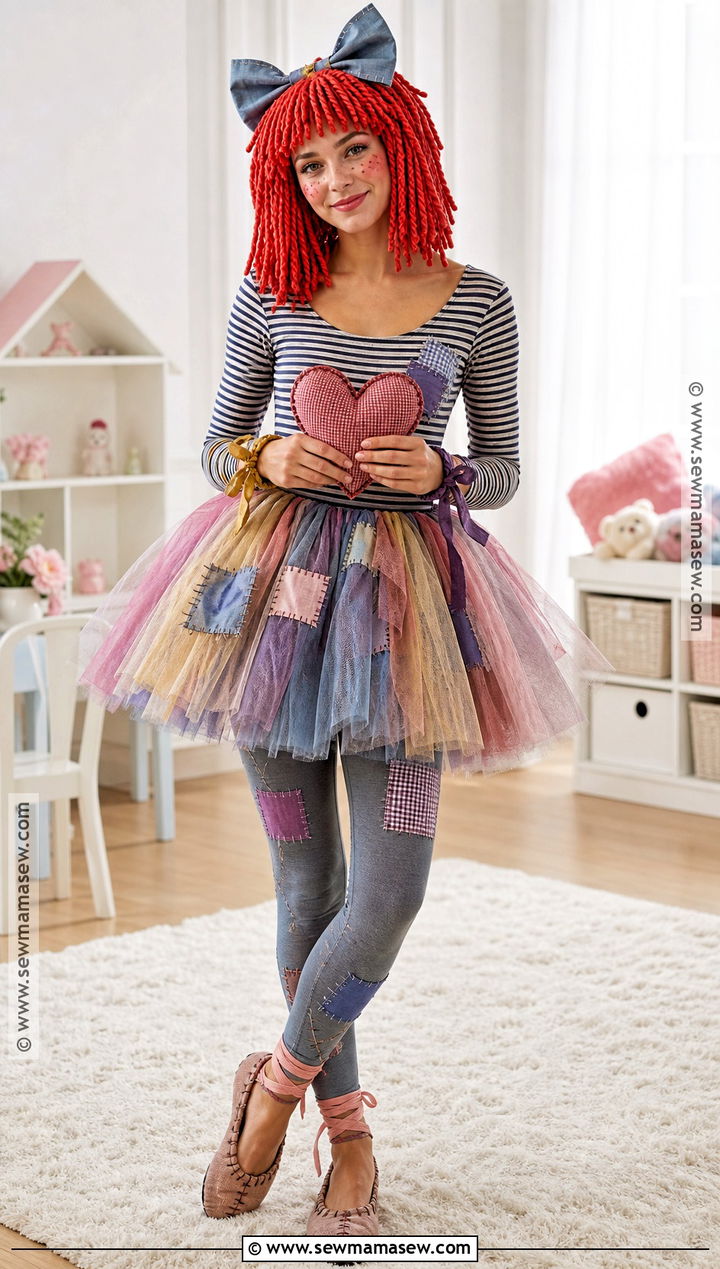Rag Doll Ballerina Costume - 30 ballet halloween costumes