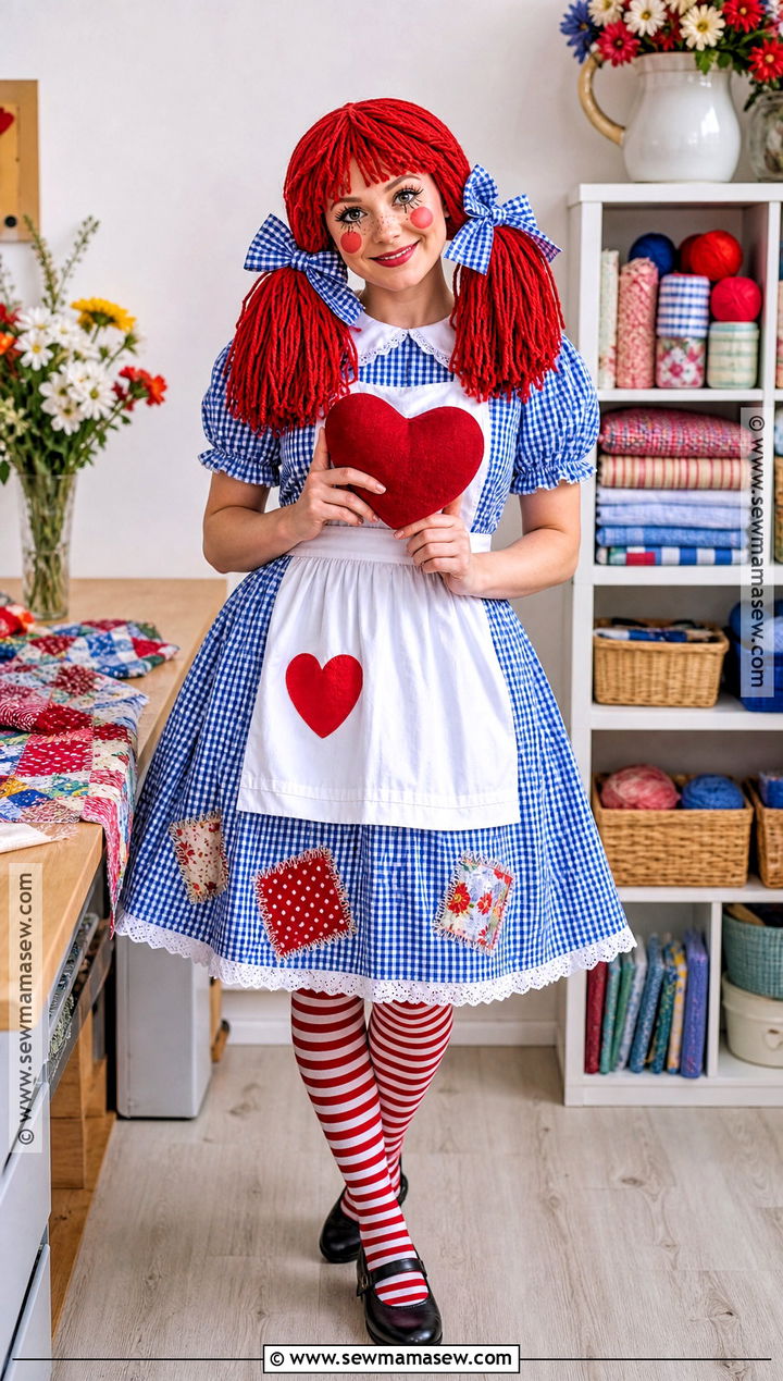 Rag Doll Costume - 40 doll halloween costume ideas
