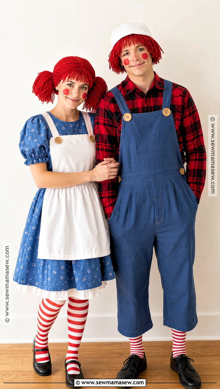 Raggedy Ann And Andy Couple Costume - 30 raggedy ann costume ideas