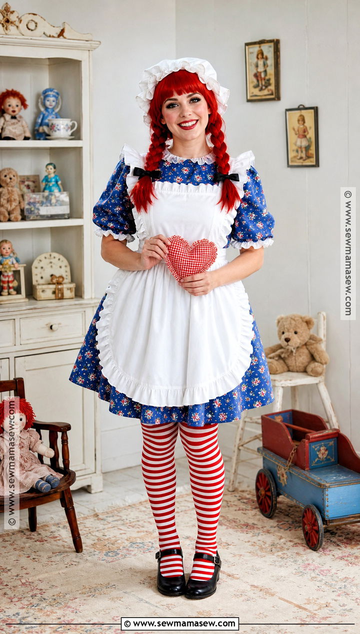 Raggedy Ann Costume - 40 ginger halloween costumes