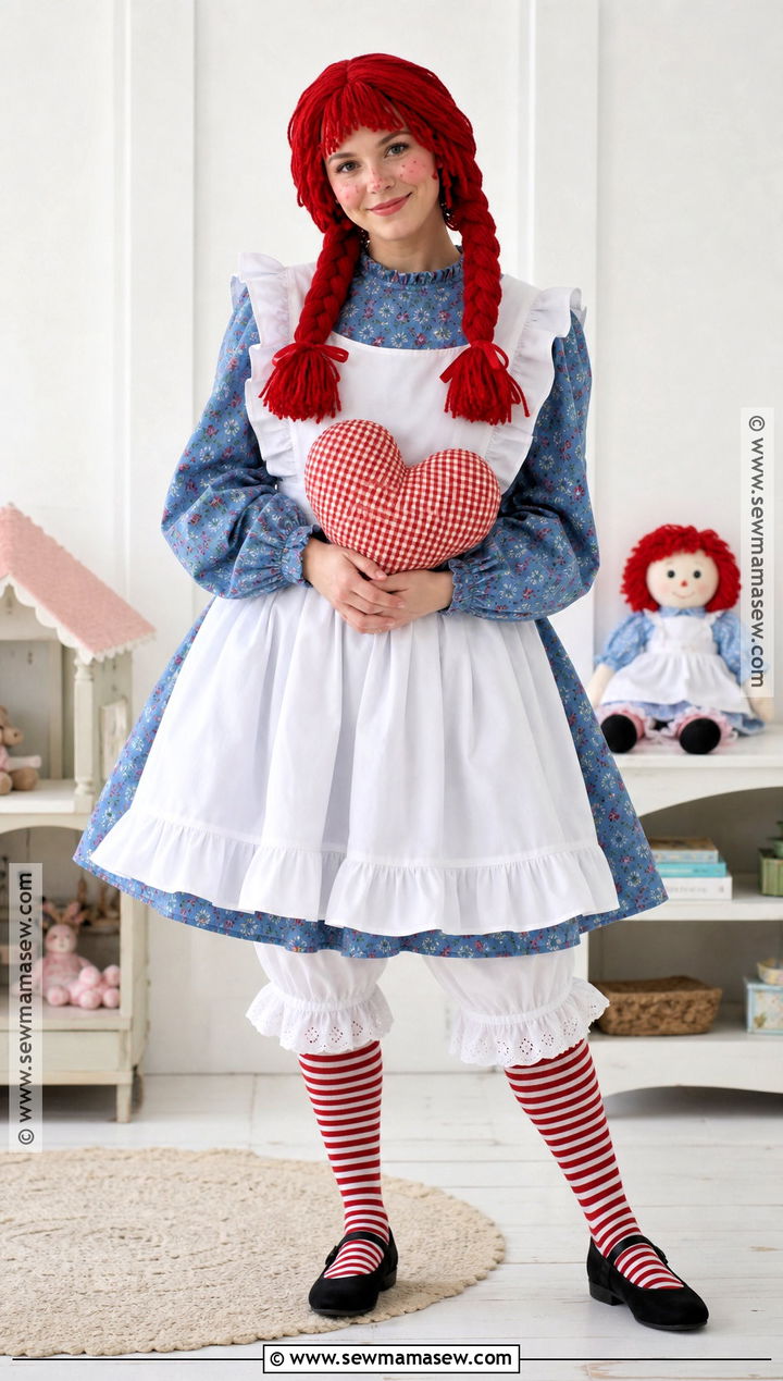 Raggedy Ann Costume With Red Hair - 30 halloween costumes with red hair