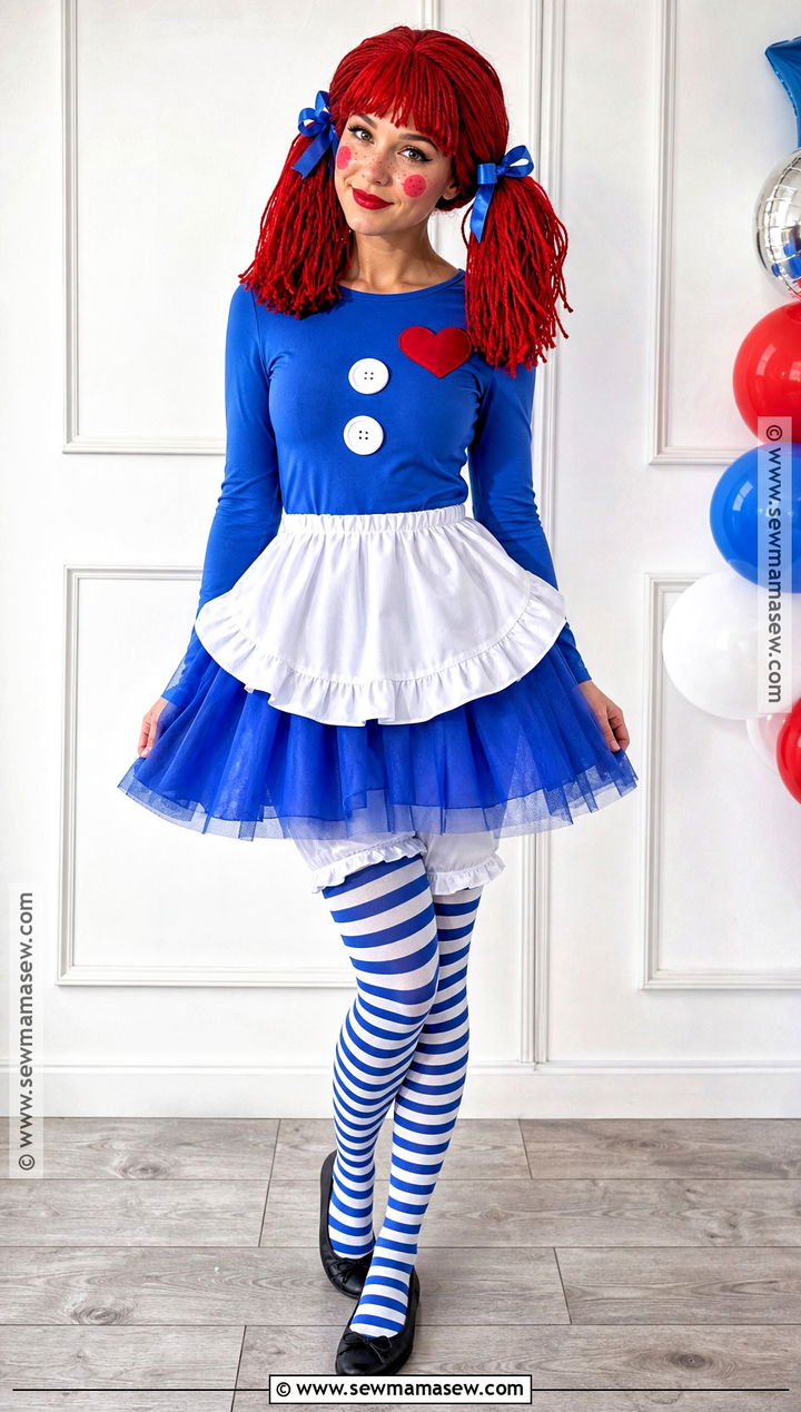 Raggedy Ann Costume With Tutu Skirt - 30 raggedy ann costume ideas