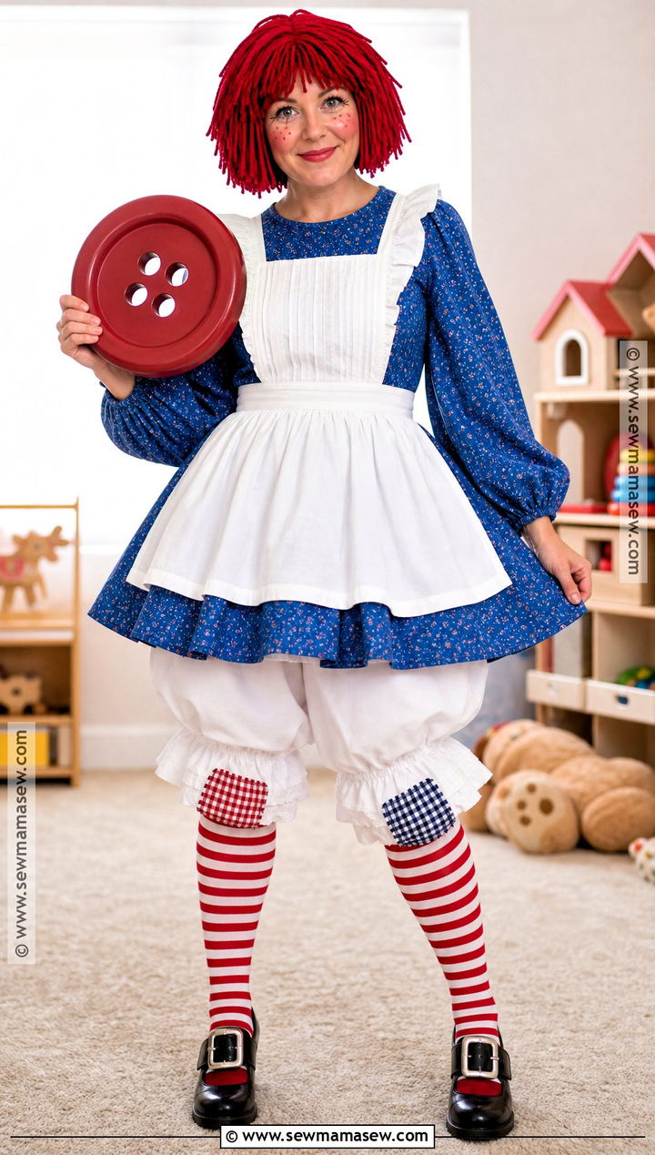 Raggedy Ann Costume With White Bloomers - 30 raggedy ann costume ideas