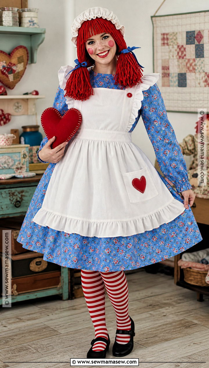 Raggedy Ann Costume - 30 characters with red hair costumes