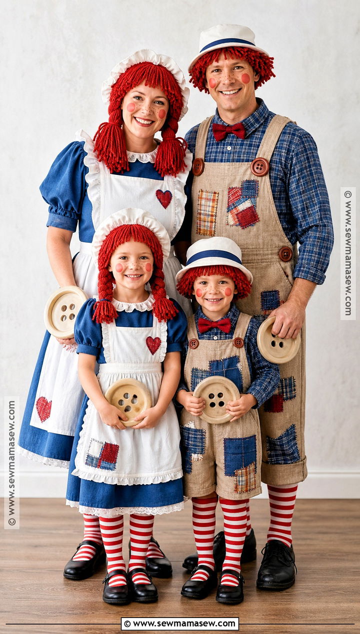 Raggedy Ann Family Costume - 30 raggedy ann costume ideas
