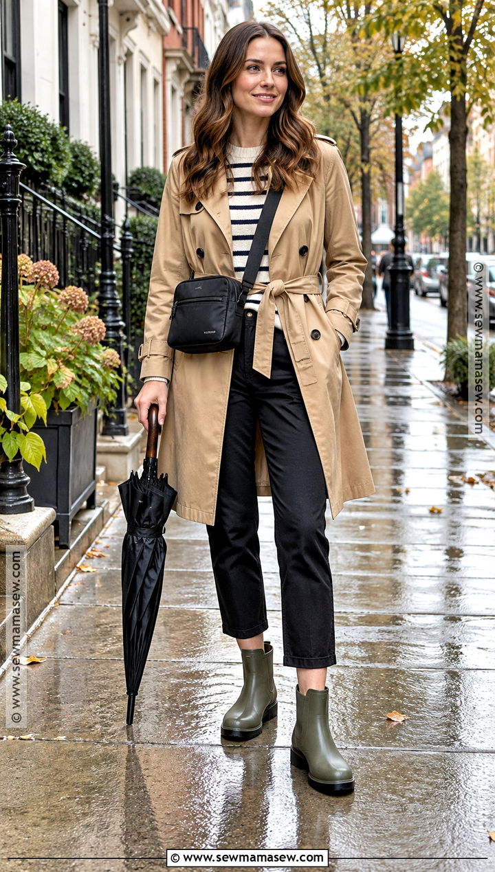 Rain Boot Fall Outfit - 20 womens fall shoes