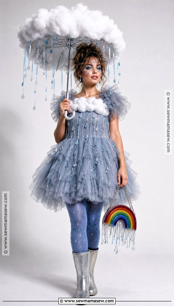 Rain Cloud Costume - 40 unique halloween costumes for women