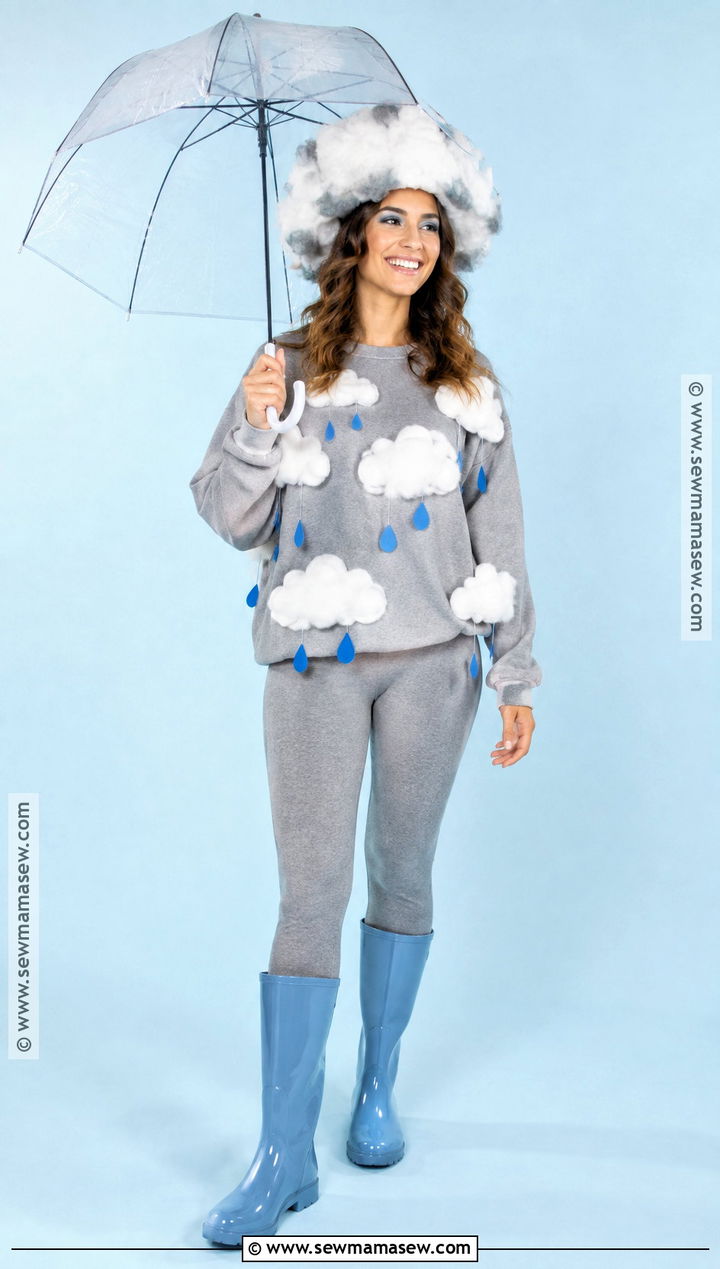 Rain Cloud Weather Costume - 30 weather costumes