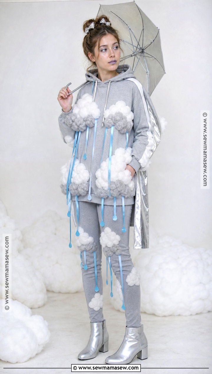 Rain Cloud With Silver Lining Costume - 40 original halloween costumes