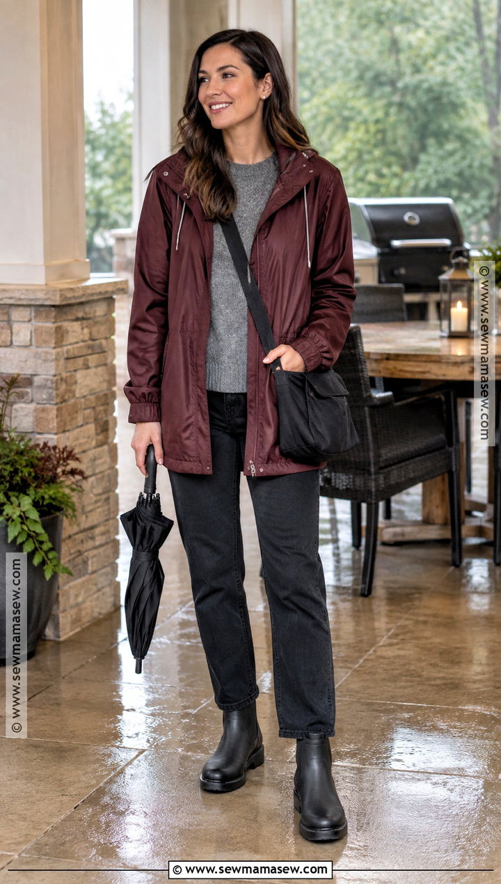 Rain Jacket Fall Cookout Outfit - 20 Fall Cookout Outfit Ideas