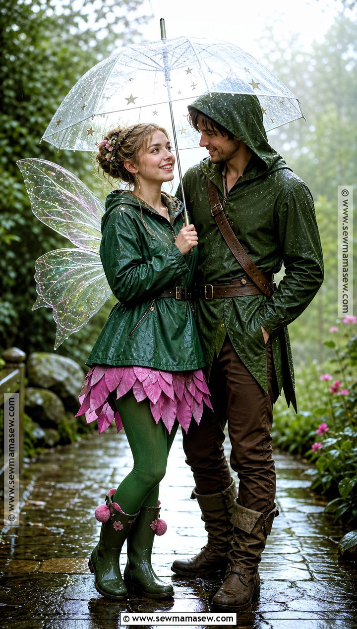 Rain Ready Tinker Bell And Peter Pan Costume - 30 tinker bell and peter pan costume ideas