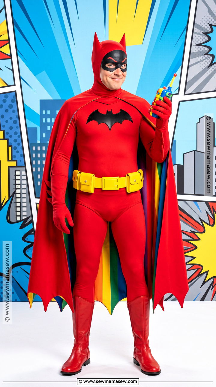 Rainbow Batman Costume - 30 batman costume ideas for men