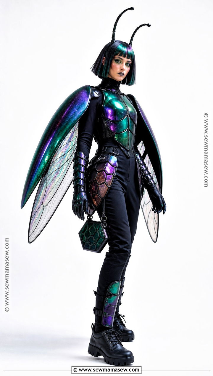 Rainbow Beetle Wings Cosplay - 30 Cosplay Wings Ideas