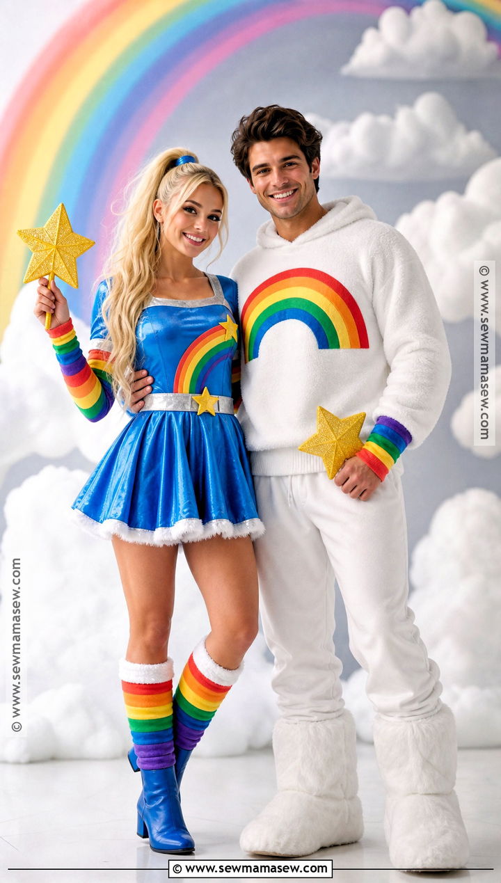 Rainbow Brite And Twink Costume - 30 80s couple costume ideas