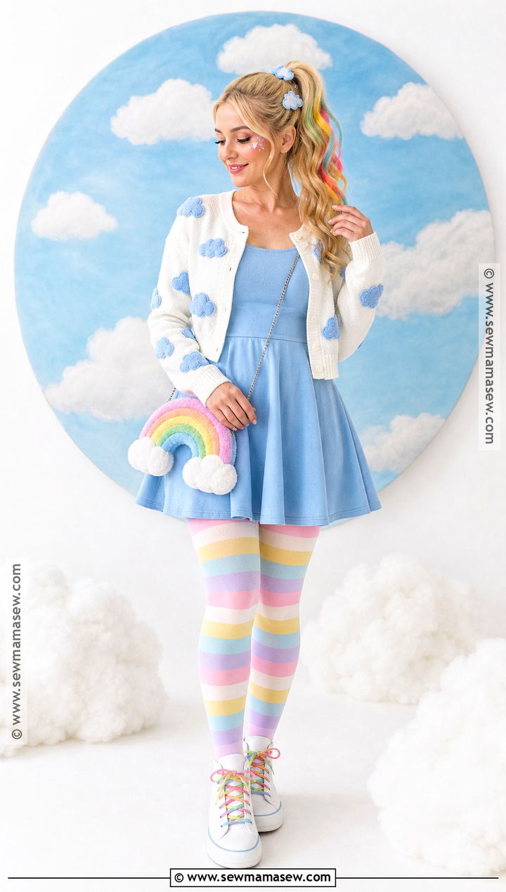 Rainbow Cloud Polly Pocket Costume - 30 polly pocket costume ideas
