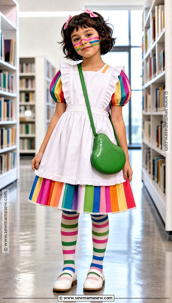 Rainbow Dress Bad Case Of Stripes Costume - 35 bad case of stripes costume ideas