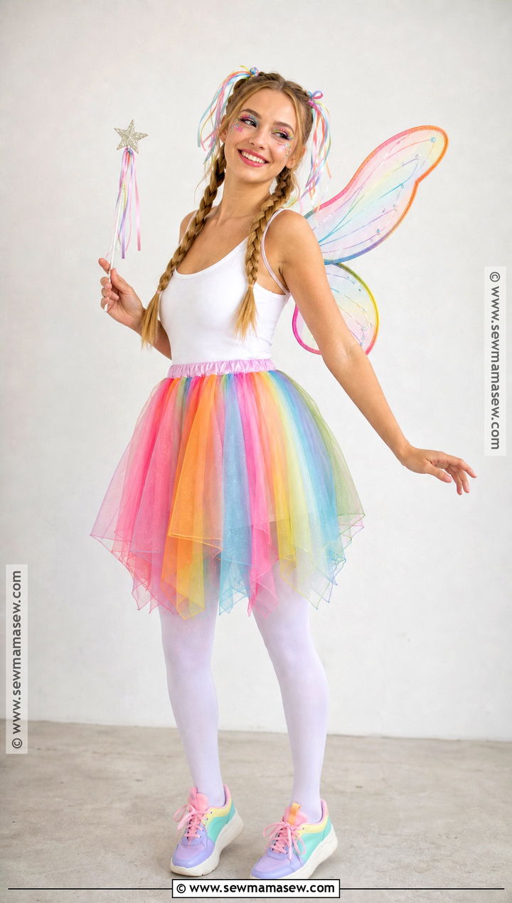 Rainbow Fairy Costume - 35 halloween costumes fairy