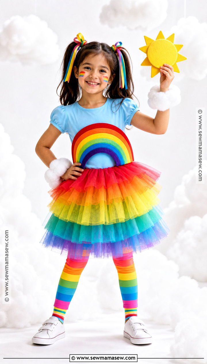 Rainbow Fancy Dress Costume - 35 fancy dress costumes for kids