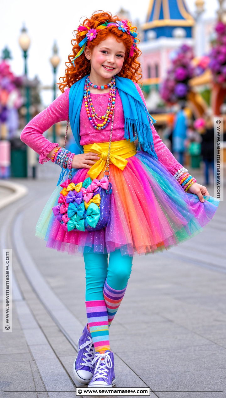Rainbow Fancy Nancy Costume - 40 fancy nancy costume ideas