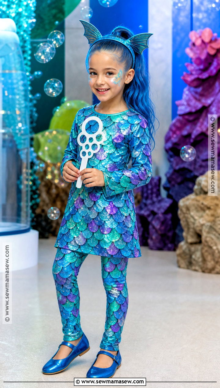 Rainbow Fish Costume - 30 easy storybook character costumes
