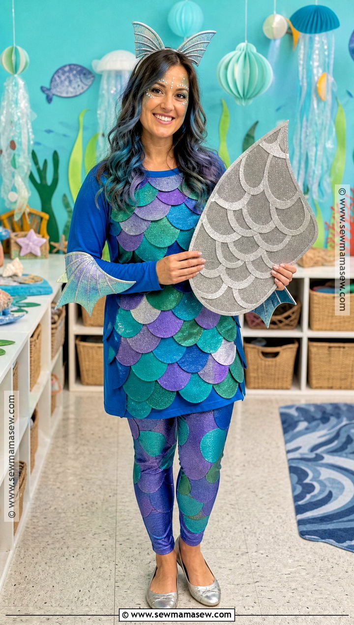 Rainbow Fish Teacher Costume - 40 book character costumes for teachers
