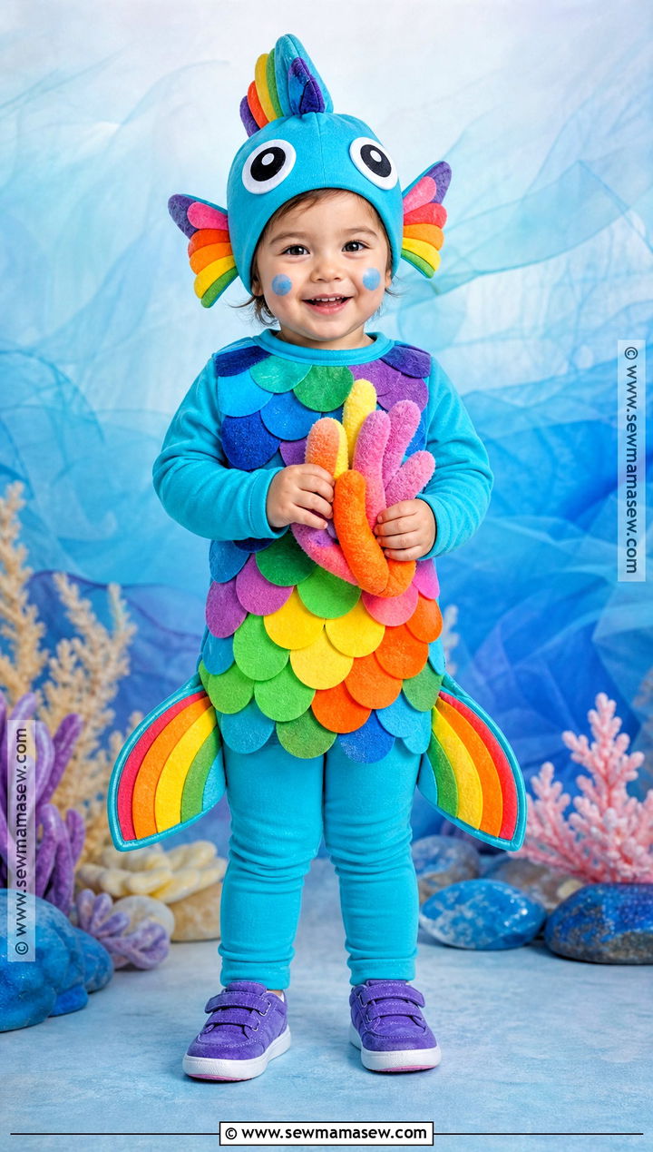 Rainbow Fish Toddler Costume - 35 toddler costumes