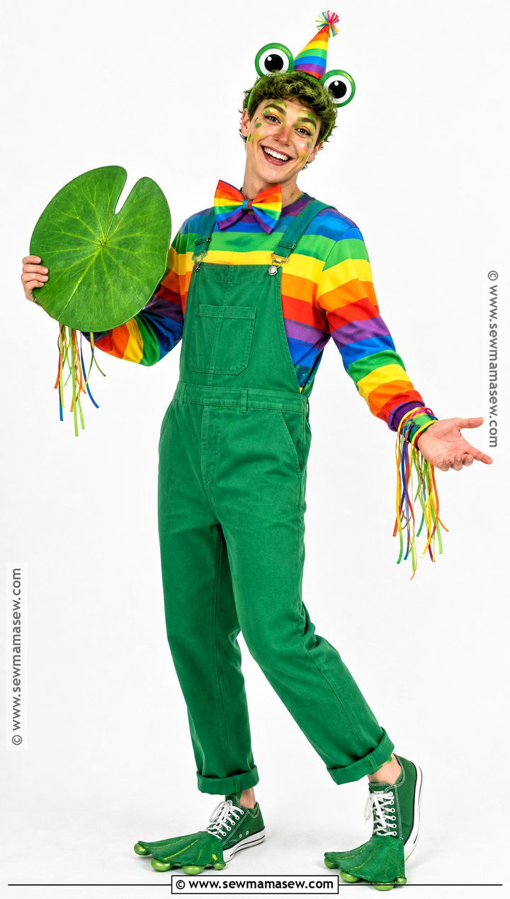 Rainbow Frog Party Animal Costume - 45 party animal costume ideas