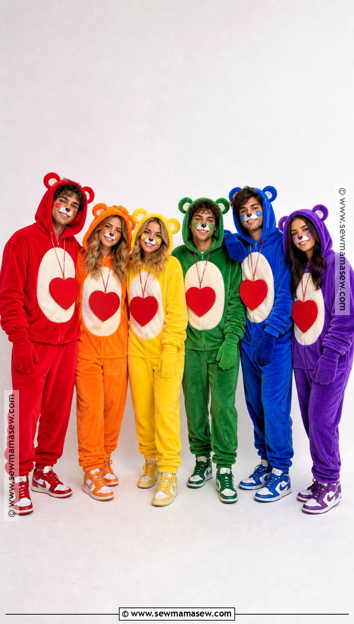 Rainbow Group Ty Bear Costume - 30 Ty Bear Costume Ideas