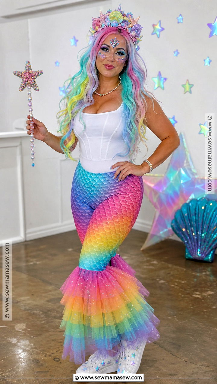 Rainbow Mermaid Costume - 35 Mermaid Costumes