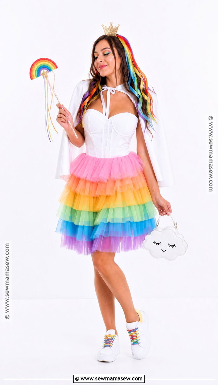Rainbow Princess Costume - 50 princess costume ideas