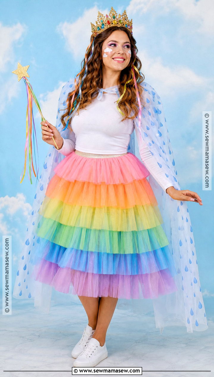 Rainbow Princess Costume - 30 costume princess ideas