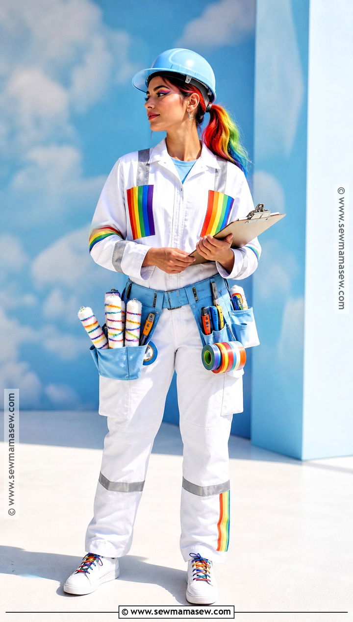 Rainbow Repair Technician Costume - 30 original costumes